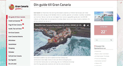 Desktop Screenshot of grancanariaguiden.se