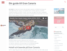 Tablet Screenshot of grancanariaguiden.se
